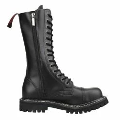 Angry Itch Bottes En Cuir - 14-Hole Noir 10 Angry Itch Bottes En Cuir - 14-Hole Noir -Hoodies & Sweatshirts Soldes angry itch bottes en cuir 14 hole noir3