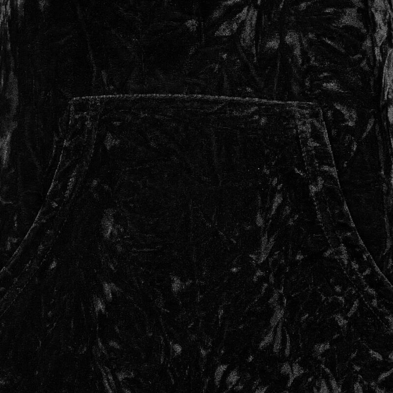 Banned Velvet Hoodie - Minimal Goth Hoodie 5 Banned Velvet Hoodie - Minimal Goth Hoodie – Image 3