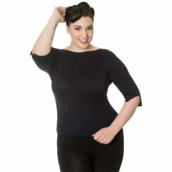 Banned Vintage Women's Sweater - Addicted Sweater Dark Bleu 13 Banned Vintage Women's Sweater - Addicted Sweater Dark Bleu -Hoodies & Sweatshirts Soldes banned vintage womens sweater addicted sweater dark bleu6