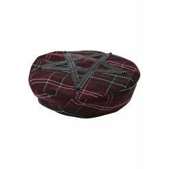 Béret Killstar - Dark Fate Blood Tartan 7 Béret Killstar - Dark Fate Blood Tartan -Hoodies & Sweatshirts Soldes beret killstar dark fate blood tartan3