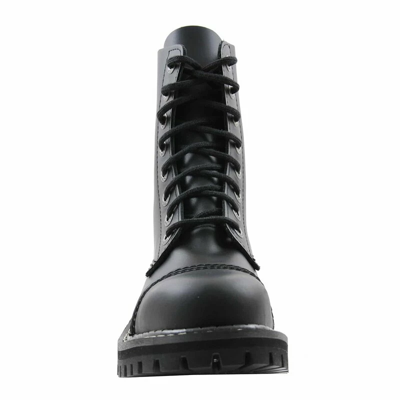 Bottes En Cuir Angry Itch - 8-Ranger Noir 5 Bottes En Cuir Angry Itch - 8-Ranger Noir – Image 3