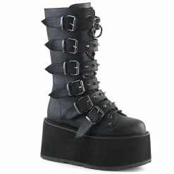 Bottes à Plateforme Demonia - Damned-225 Black