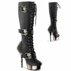 Bottes à Plateforme Demonia - Muerto-2028 -Hoodies & Sweatshirts Soldes bottes r plateforme demonia muerto 20282