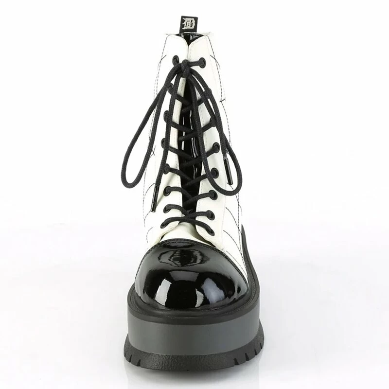 Bottes à Plateforme Demonia - Slacker-88 Glow-In-The-Dark 5 Bottes à Plateforme Demonia - Slacker-88 Glow-In-The-Dark – Image 3