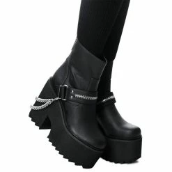 Bottes à Plateforme Killstar - Mosh Moto