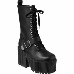 Bottes à Plateforme Killstar - Slay Her -Hoodies & Sweatshirts Soldes bottes r plateforme killstar slay her5