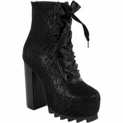 Bottes à Plateforme Killstar - Willow -Hoodies & Sweatshirts Soldes bottes r plateforme killstar willow3