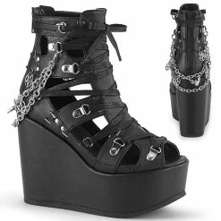 Bottines Demonia Peeptoe - Poison-95 -Hoodies & Sweatshirts Soldes bottines demonia peeptoe poison 955