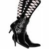 Bottines Killstar - Mania 2 Bottines Killstar - Mania -Hoodies & Sweatshirts Soldes bottines killstar mania