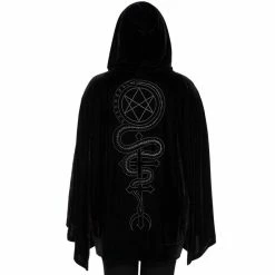 Cape à Capuche Killstar - Eclipse The Sun -Hoodies & Sweatshirts Soldes cape r capuche killstar eclipse the sun5