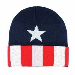 Captain America Beanie - Drapeau Américain -Hoodies & Sweatshirts Soldes captain america beanie drapeau americain3