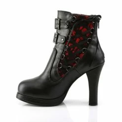 Demonia Biker Boots - Crypto-51 Rouge 8 Demonia Biker Boots - Crypto-51 Rouge -Hoodies & Sweatshirts Soldes demonia biker boots crypto 51 rouge3