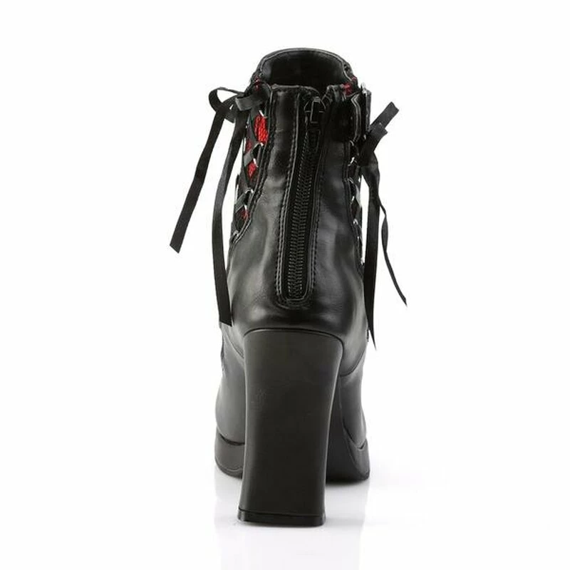 Demonia Biker Boots - Crypto-51 Rouge 6 Demonia Biker Boots - Crypto-51 Rouge – Image 4