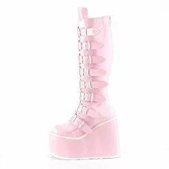 Demonia Bottes à Plateforme - Swing-815 Baby Pink Holo -Hoodies & Sweatshirts Soldes demonia bottes r plateforme swing 815 baby pink holo3
