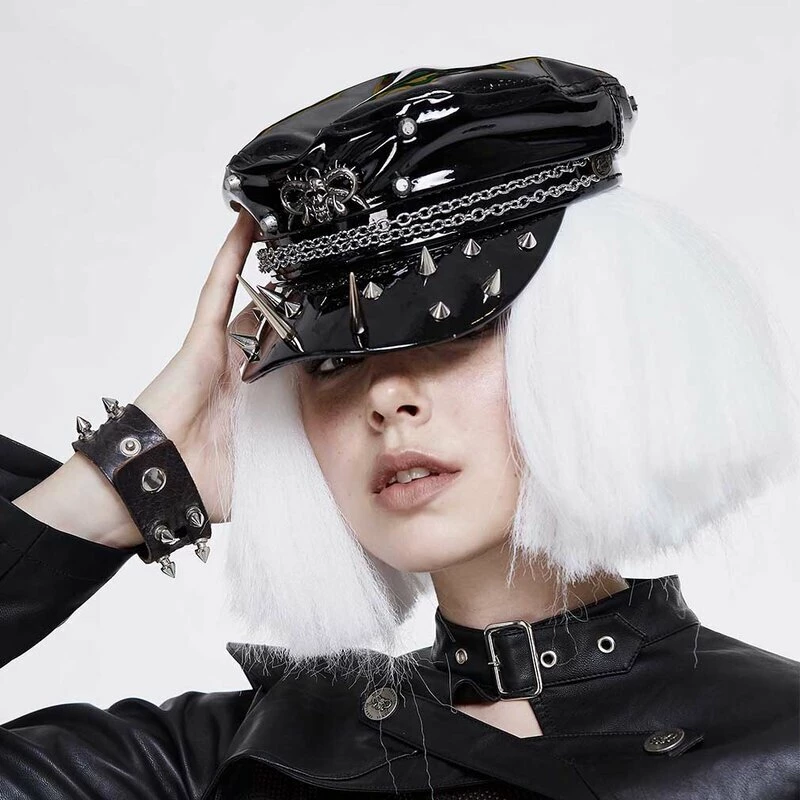 Devil Fashion Chapeau - Military Spikes 5 Devil Fashion Chapeau - Military Spikes – Image 3