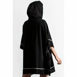 Killstar Batwing Poncho - Illuminated -Hoodies & Sweatshirts Soldes killstar batwing poncho illuminated 23