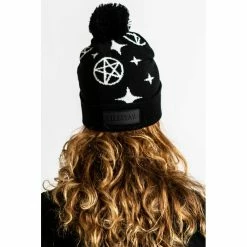 Killstar Bonnet D'hiver - 100% Witch Beanie -Hoodies & Sweatshirts Soldes killstar bonnet dhiver 100 witch beanie3