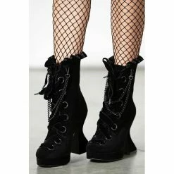 Killstar Bottines - Deadly Twin Boots -Hoodies & Sweatshirts Soldes killstar bottines deadly twin boots2