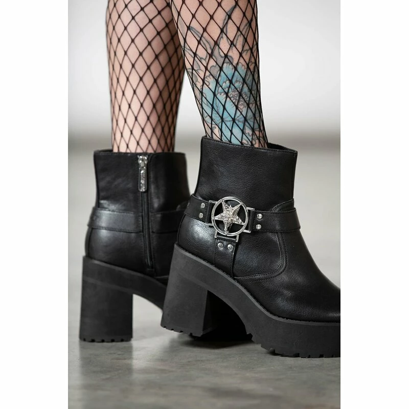 Killstar Bottines - Hardcore 3 Killstar Bottines - Hardcore