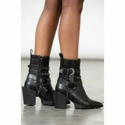 Killstar Bottines - Onyx -Hoodies & Sweatshirts Soldes killstar bottines onyx3