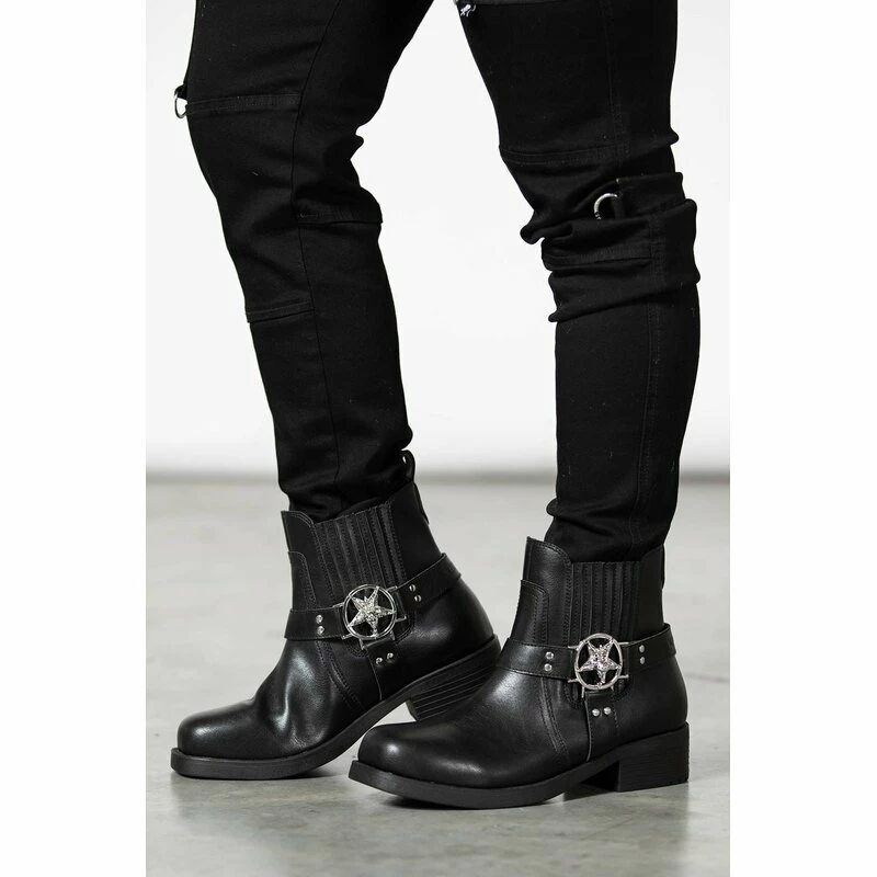 Killstar Bottines - Templar 3 Killstar Bottines - Templar