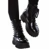 Killstar Combat Boots - Empire 2 Killstar Combat Boots - Empire -Hoodies & Sweatshirts Soldes killstar combat boots empire 2