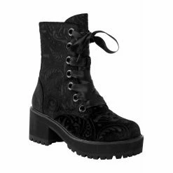 Killstar Combat Boots - Heather