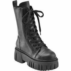 Killstar Combat Boots - Kick The Bucket Noir -Hoodies & Sweatshirts Soldes killstar combat boots kick the bucket noir3