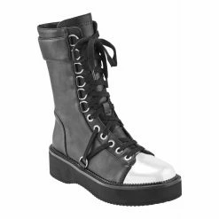 Killstar Combat Boots - Nova -Hoodies & Sweatshirts Soldes killstar combat boots nova 23