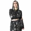 KILLSTAR Crop Hoodie - Galaxy