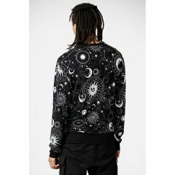 KILLSTAR Lounge Sweat - Corvus -Hoodies & Sweatshirts Soldes killstar lounge sweat corvus6
