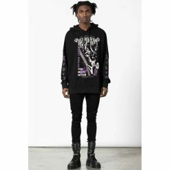 Killstar Pull - Dream Oversized Hoodie -Hoodies & Sweatshirts Soldes killstar pull dream oversized hoodie3