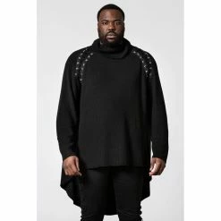 Killstar Pull En Tricot - Condemnation -Hoodies & Sweatshirts Soldes killstar pull en tricot condemnation4