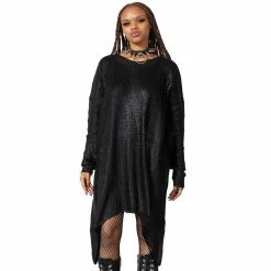 KILLSTAR Pull En Tricot - Darkar Foil