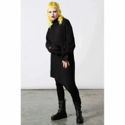 Killstar Pull En Tricot - Placebo -Hoodies & Sweatshirts Soldes killstar pull en tricot placebo4