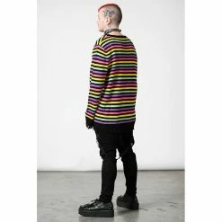 Killstar Pull En Tricot - Rainbow Warrior -Hoodies & Sweatshirts Soldes killstar pull en tricot rainbow warrior3