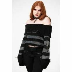 KILLSTAR Pull - Meteor -Hoodies & Sweatshirts Soldes killstar pull meteor3