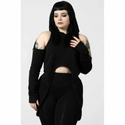 Killstar Pull - No Hang Ups -Hoodies & Sweatshirts Soldes killstar pull no hang ups2