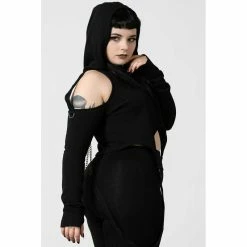 Killstar Pull - No Hang Ups -Hoodies & Sweatshirts Soldes killstar pull no hang ups4