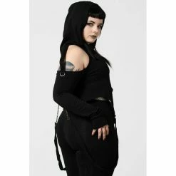 Killstar Pull - No Hang Ups -Hoodies & Sweatshirts Soldes killstar pull no hang ups5