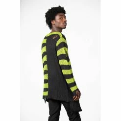 KILLSTAR Pull Tricoté - Acidic 11 KILLSTAR Pull Tricoté - Acidic -Hoodies & Sweatshirts Soldes killstar pull tricote acidic4