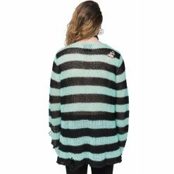 Killstar Pull Tricoté - Afta Eight -Hoodies & Sweatshirts Soldes killstar pull tricote afta eight6