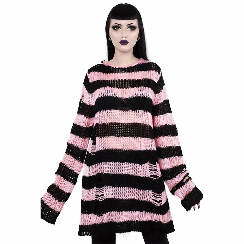 Killstar Pull Tricoté - Bad Blossoms 3 Killstar Pull Tricoté - Bad Blossoms