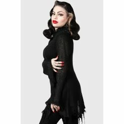 KILLSTAR Pull Tricoté - Faylinn 11 KILLSTAR Pull Tricoté - Faylinn -Hoodies & Sweatshirts Soldes killstar pull tricote faylinn4