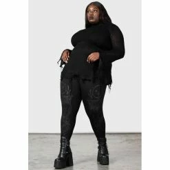 KILLSTAR Pull Tricoté - Faylinn 13 KILLSTAR Pull Tricoté - Faylinn -Hoodies & Sweatshirts Soldes killstar pull tricote faylinn6