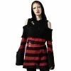 Killstar Pull Tricoté - Freddy -Hoodies & Sweatshirts Soldes killstar pull tricote freddy