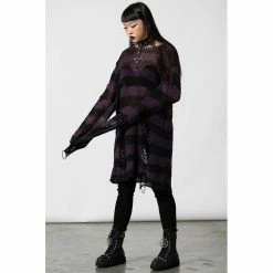 KILLSTAR Pull Tricoté - Graph -Hoodies & Sweatshirts Soldes killstar pull tricote graph3