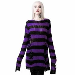 Killstar Pull Tricoté - Hazed Out