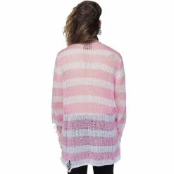 Killstar Pull Tricoté - Marshmallow -Hoodies & Sweatshirts Soldes killstar pull tricote marshmallow4