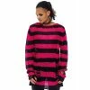 Killstar Pull Tricoté - Mika -Hoodies & Sweatshirts Soldes killstar pull tricote mika